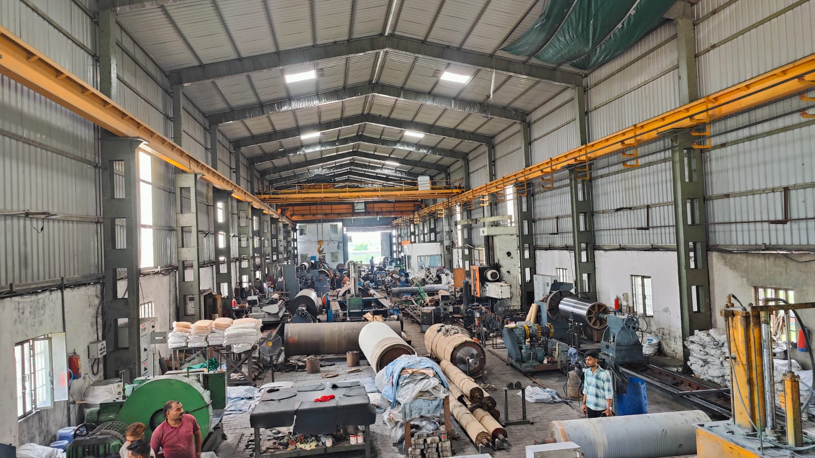 Doghat factory overview for industrial roll failure analysis and corrective action
